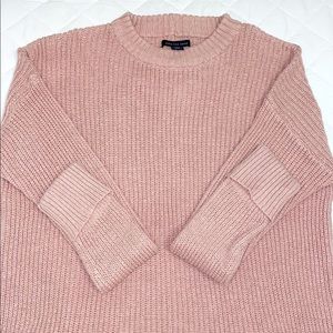 American Eagle light pink sweater